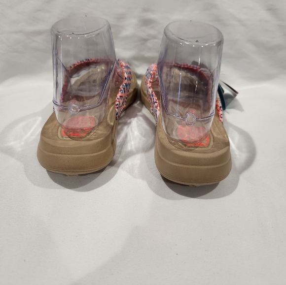 NWT Hey Dude Christi Flip Surf Baja Multicolor Sandals - Picture 5 of 8